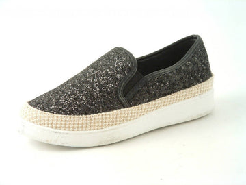 Glitz Shoes Glitter Espadrille Casuals Colours Glitz Shoes